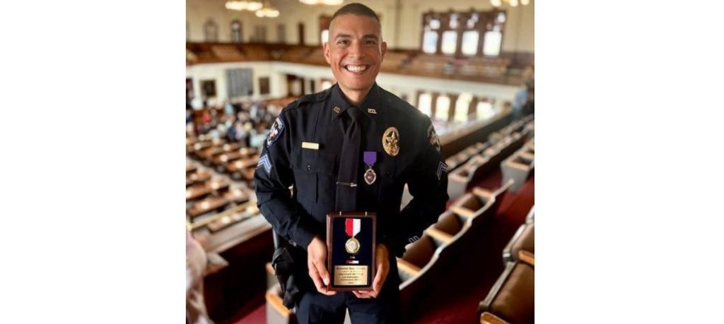 Brownwood’s Kris Salazar a 2026 State of Texas Law Enforcement Achievement Award recipient for Valor
