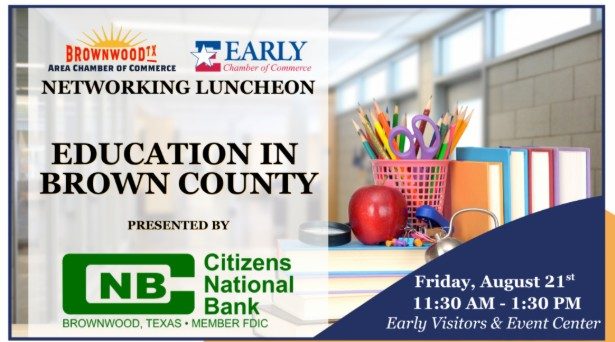Education in Brown County Luncheon slated for Aug. 21