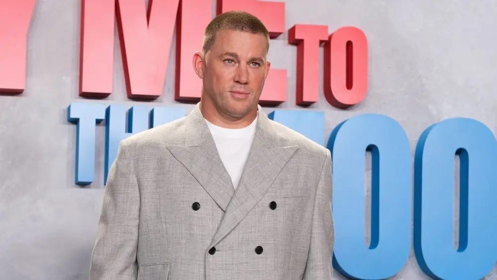 Channing Tatum attends the Fly me To The Moon photocall at Matadero on July 11^ 2024 in Madrid^ Spain.