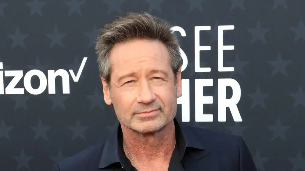 shutterstock_2419165917-1457911 David Duchovny at the 29th Annual Critics Choice Awards - Arrivals at the Barker Hanger on January 14^ 2024 in Santa Monica^ CA