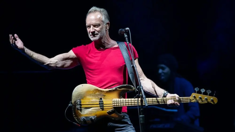shutterstock_1551999149-1220516 STING performs in front of thousands of people on the stage of the Lucca summer festival in Piazza Napoleone in Lucca LUCCA^ ITALY - JULY 29^ 2019