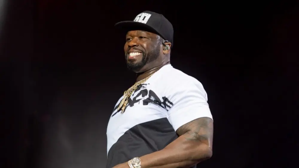 Curtis Jackson^ aka 50 Cent is performing on the concert within the framework of the "Haya" festival YEREVAN^ ARMENIA. July 01