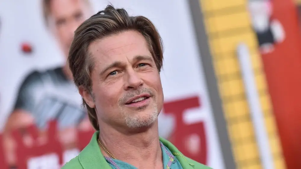 Brad Pitt arrives for the Hollywood premiere of ‘Bullet Train’ on August 01^ 2022 in Westwood^ CA