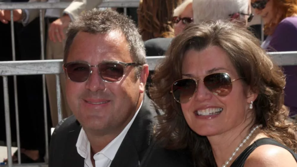 Vince Gill^ Amy Grant at the Hollywood Walk of Fame Ceremony for Vince Gill on September 6^ 2012 in Los Angeles^ CA