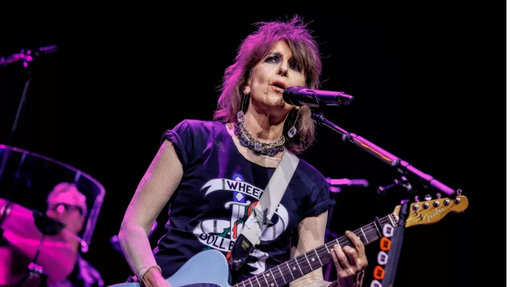 Frontwoman Chrissie Hyde of The Pretenders. TivoliVredenburg Utrecht^ The Netherlands. 21 September 2023