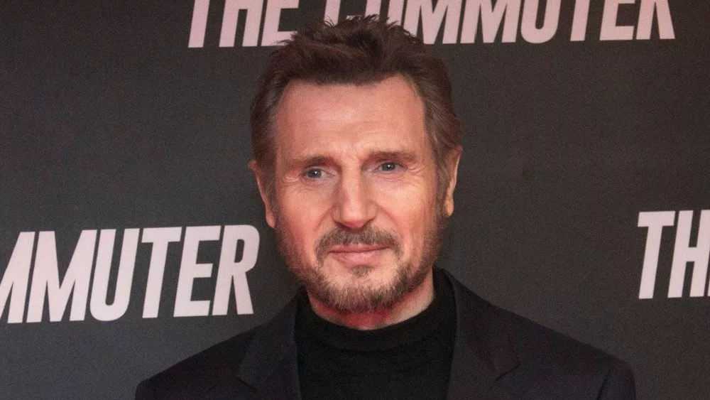 Liam Neeson attends the Irish premiere of his film^ The Commuter^ at Cineworld. DUBLIN^ IRELAND - 12 JANUARY 2018