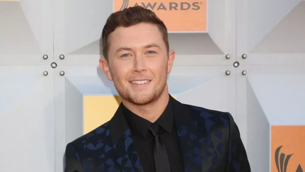 Scotty McCreery at the 51st Academy of Country Music Awards Arrivals at the Four Seasons Hotel on April 3^ 2016 in Las Vegas^ NV