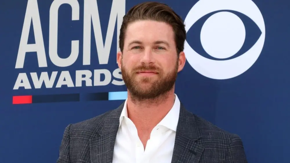 Riley Green at the 54th Academy of Country Music Awards at the MGM Grand Garden Arena on April 7^ 2019 in Las Vegas^ NV