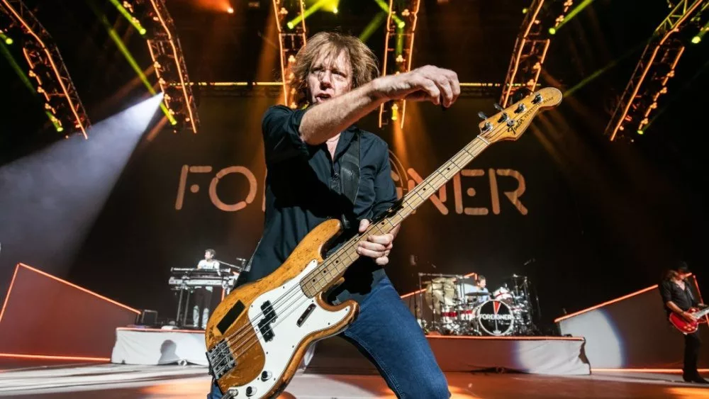 Foreigner performs at DTE Energy Music Theater on their Juke Box Heroes tour. Clarkston^ MI / USA – July 15^ 2018