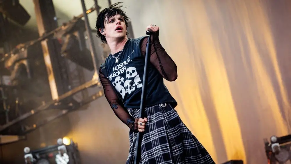 Concert of Yungblud Pinkpop Festival The Netherlands. 21 June 2024