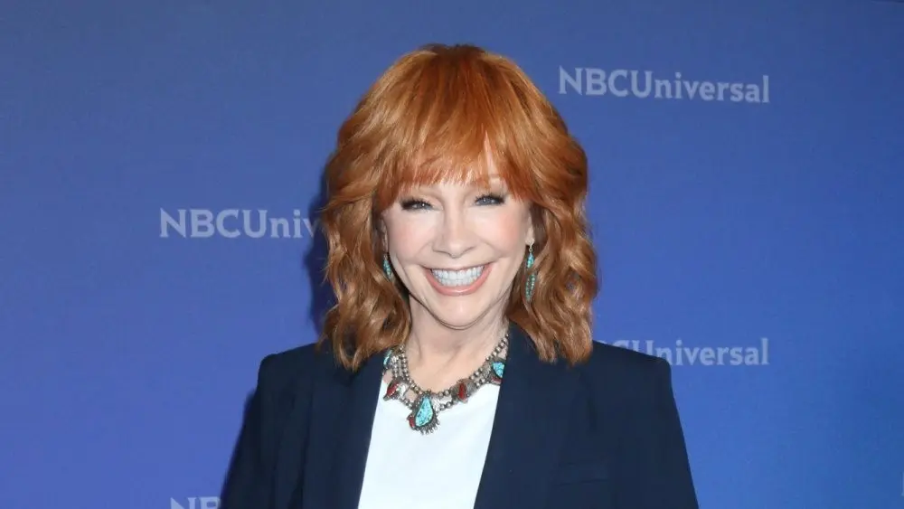Reba McEntire at the NBCUniversal TCA Press Tour at the Langham Hotel on July 14^ 2024 in Pasadena^ CA