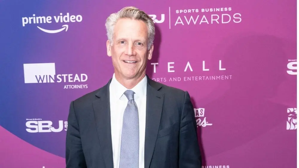 Steve Phelps attends the 15th Annual Sports Business Journal Awards ceremony at New York Marriott Marquis Hotel New York^ NY - May 18^ 2022