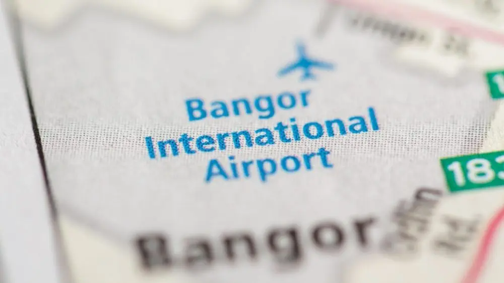 shutterstock_520910329-1330775 Bangor International Airport. Maine. USA