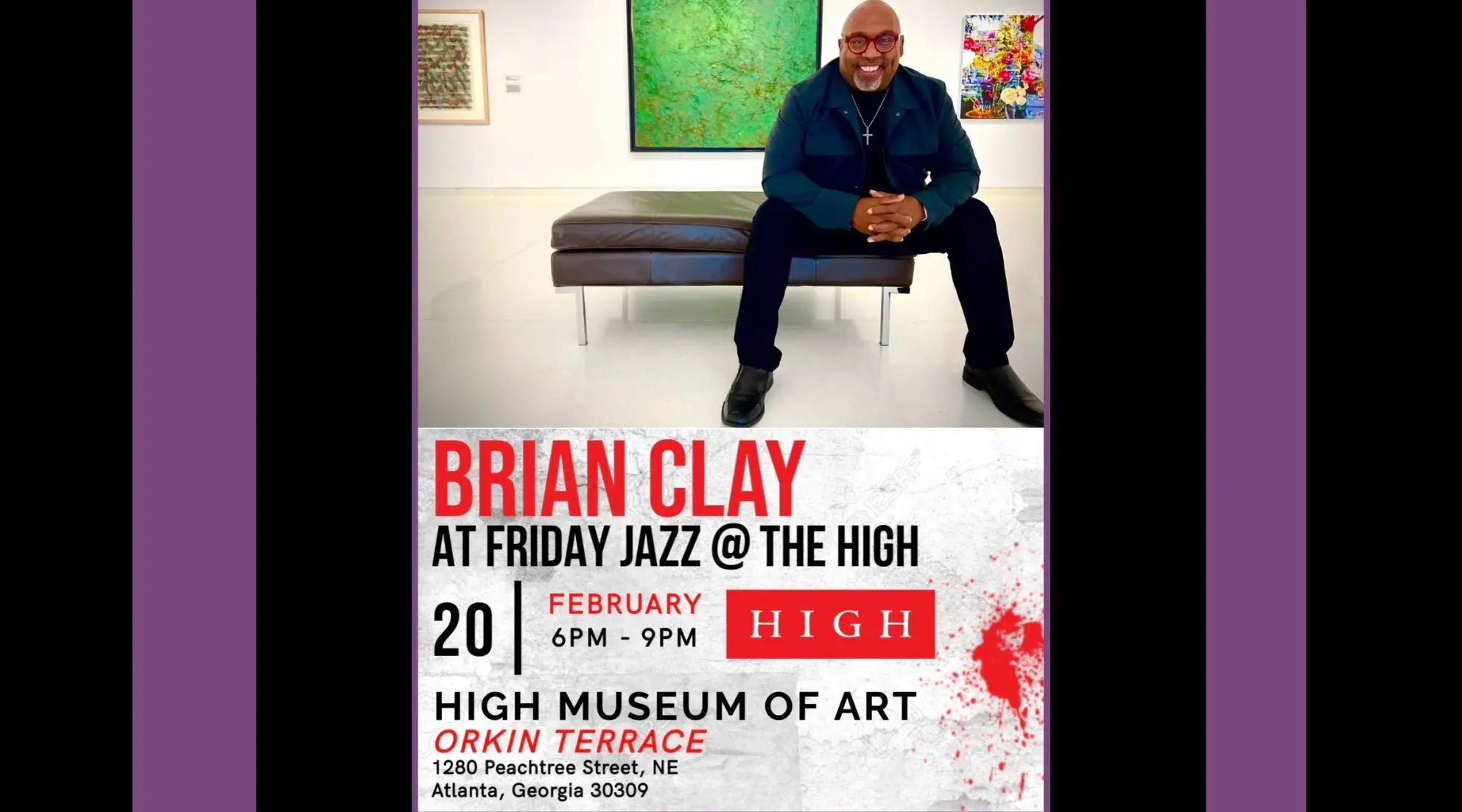 Brian Clay at Friday Jazz at the High Museum