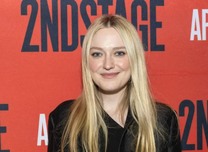 Dakota Fanning attends Broadway opening night of the "Appropriate" at Hayes Theater in New York on December 18^ 2023