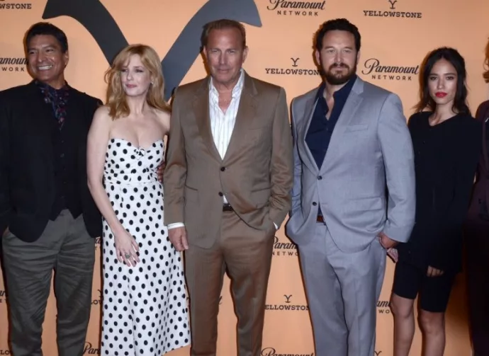 Cast at the "Yellowstone" Season 2 Premiere Party at the Lombardi House on May 30^ 2019 in Los Angeles^ CA