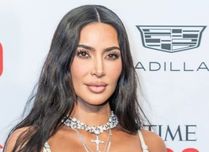 Kim Kardashian wearing dress by John Galliano attends 2023 TIME100 Gala at Jazz at Lincoln Center in New York on April 26^ 2023