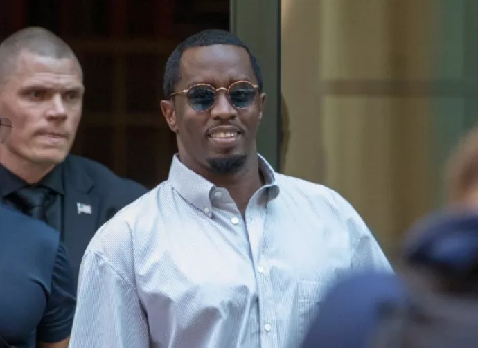 Sean “Diddy” Combs exiting the Crosby Street Hotel. Lower Manhattan NYC^ New York / USA - July 24^ 2019