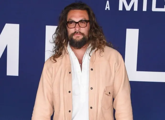 Jason Momoa arrives for the ‘Ambulance’ Premier on April 04^ 2022 in Los Angeles^ CA