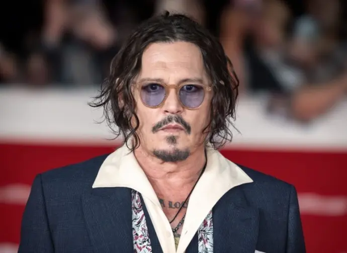 Johnny Depp attends the red carpet during the 19th Rome Film Festival at Auditorium Parco Della Musica. Rome^ Italy - October 26^ 2024