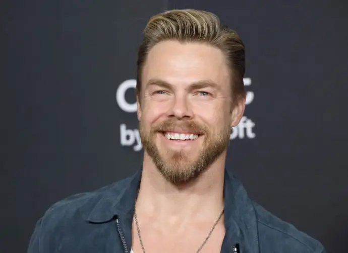 Derek Hough at the World Premiere of Captain America: Brave New World at the TCL Chinese Theatre IMAX. LOS ANGELES^ CA - FEBRUARY 11^ 2025