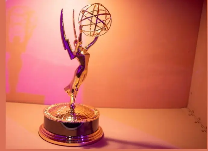 Emmy Awards statuette emmys extensive range of awards for artistic and technical merit for the television industry depicting a winged woman holding an atom immy
