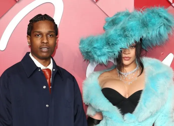 Rihanna and ASAP Rocky attend The Fashion Awards 2024 at the Royal Albert Hall in London^ England. London^ United Kingdom - December 2^ 2024