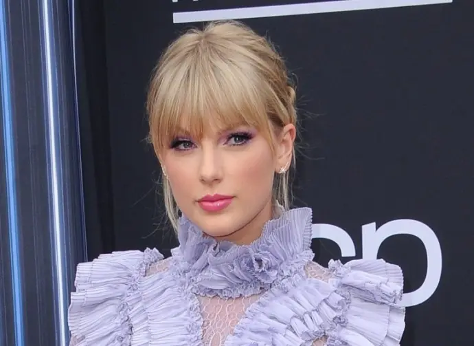 Taylor Swift at the 2019 Billboard Music Awards held at the MGM Grand Garden Arena in Las Vegas^ USA on May 1^ 2019.