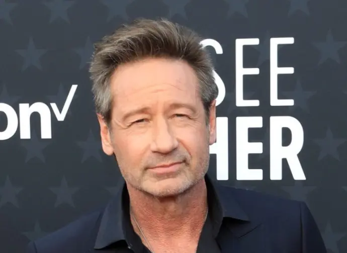 David Duchovny at the 29th Annual Critics Choice Awards - Arrivals at the Barker Hanger on January 14^ 2024 in Santa Monica^ CA