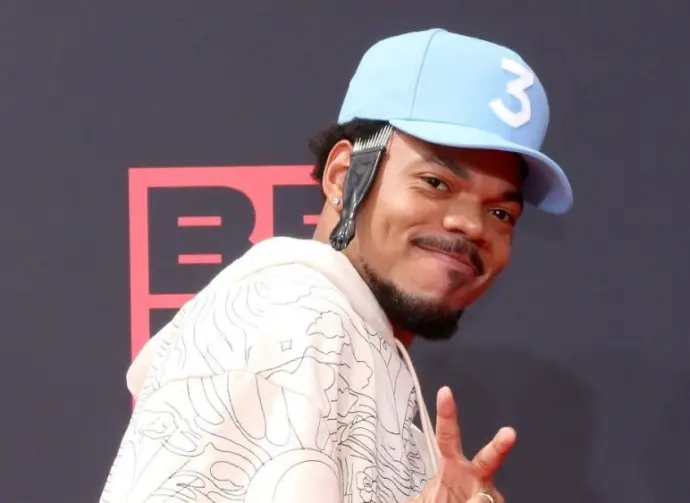 Chance the Rapper at the 2022 BET Awards at Microsoft Theater on June 26^ 2022 in Los Angeles^ CA