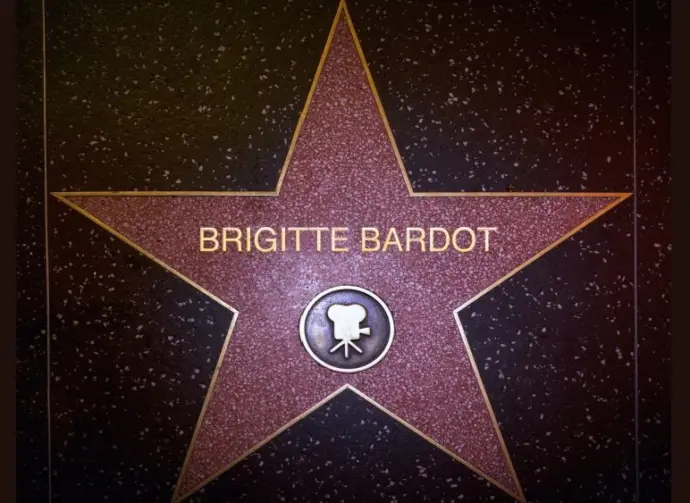 Brigitte Bardot's proposed star on the Hollywood Walk of Fame Los Angeles - October 18^ 2025