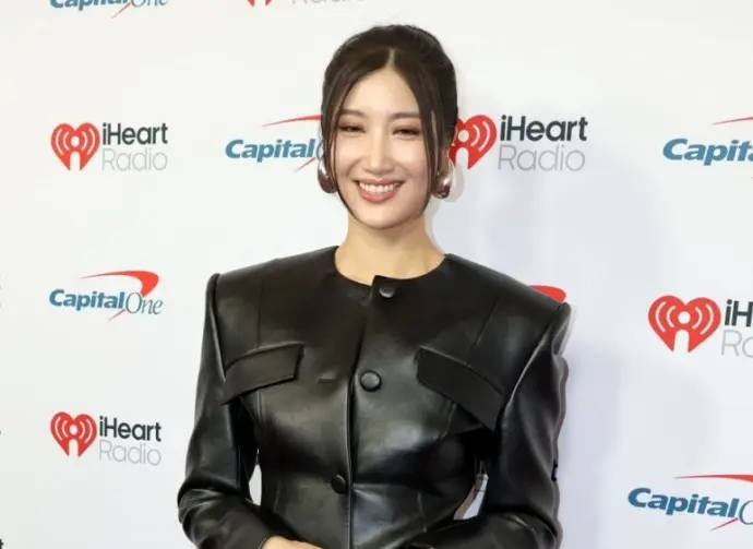 Ejae at the 2025 iHeartRadio Music Festival held at T-Mobile Arena in Las Vegas^ USA on September 19^ 2025.