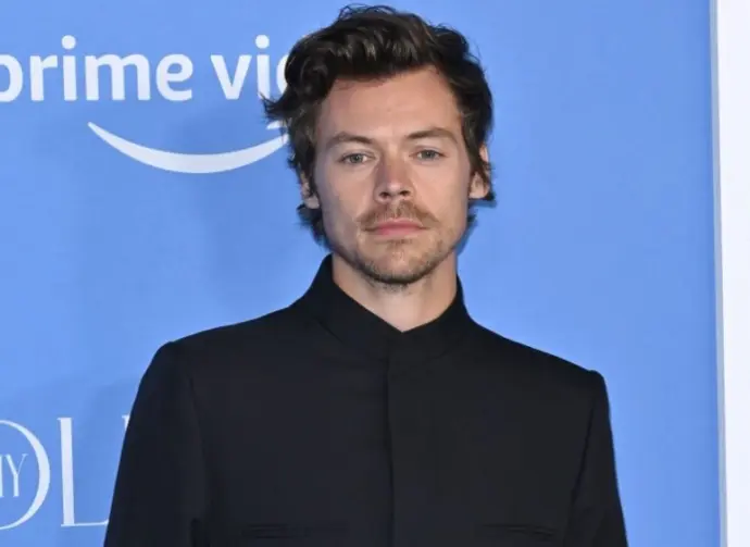 Harry Styles at the premiere for "My Policeman" at the Regency Bruin Theatre. LOS ANGELES^ CA. November 01^ 2022
