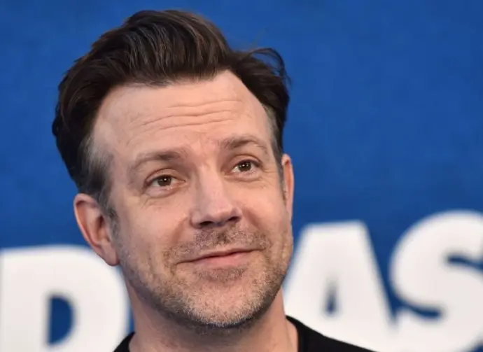 Jason Sudeikis arrives for the Ted Lasso Season 2 Premiere on July 15^ 2021 in West Hollywood^ CA
