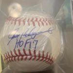 Ivan Rodriguez Hall of Fame 2017 Autographed Ball