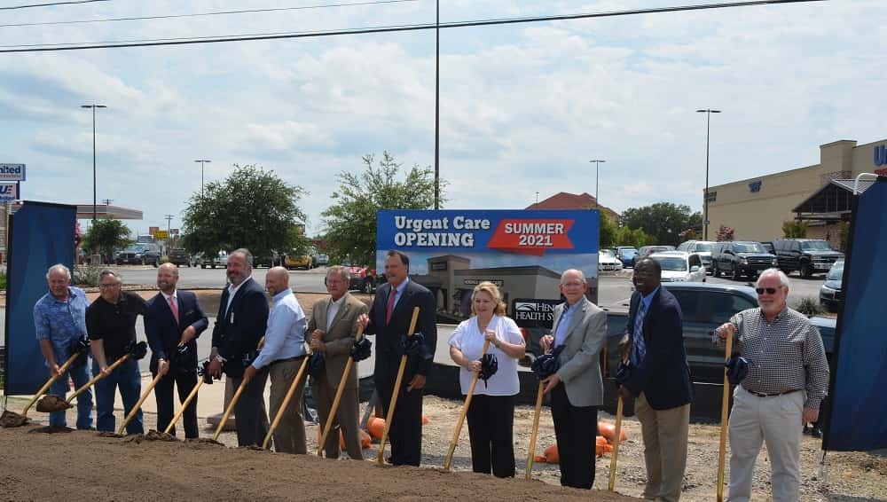 Hendrick Breaks Ground on Urgent Care Clinic in Brownwood