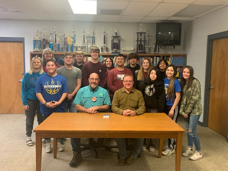 Patriotics Curriculum at Brookesmith ISD County Judge Candidates