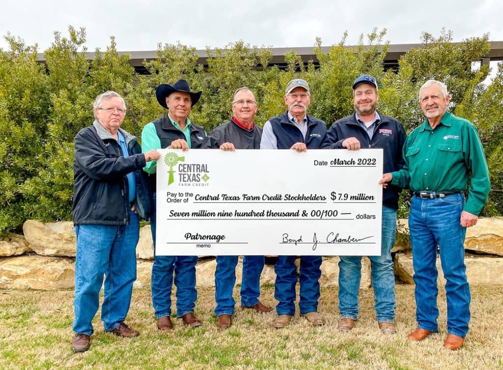 Central Texas Farm Credit Returns $7.9 Million to Customers - Vimarsana News