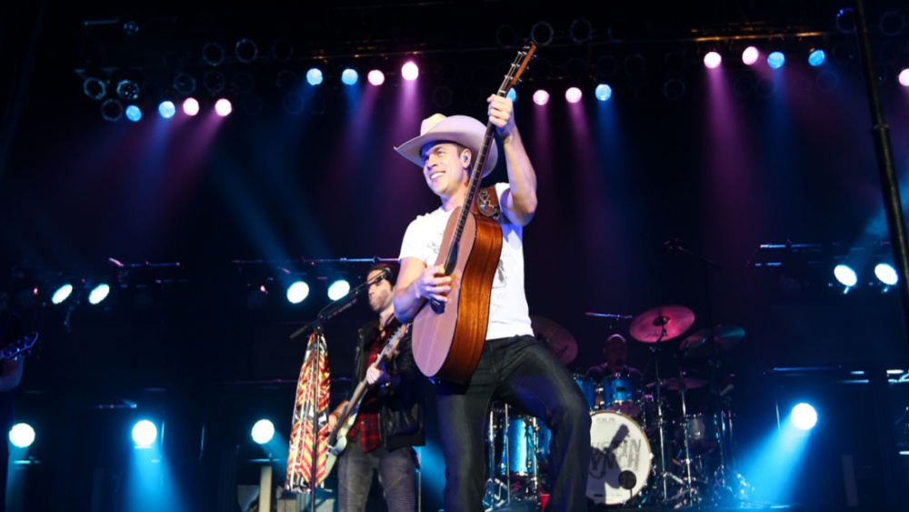 Dustin Lynch shares the video for his single 'Fish in the Sea'