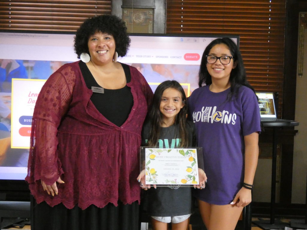 Lemonade Day 'Most Creative Stand' award presented - Vimarsana News