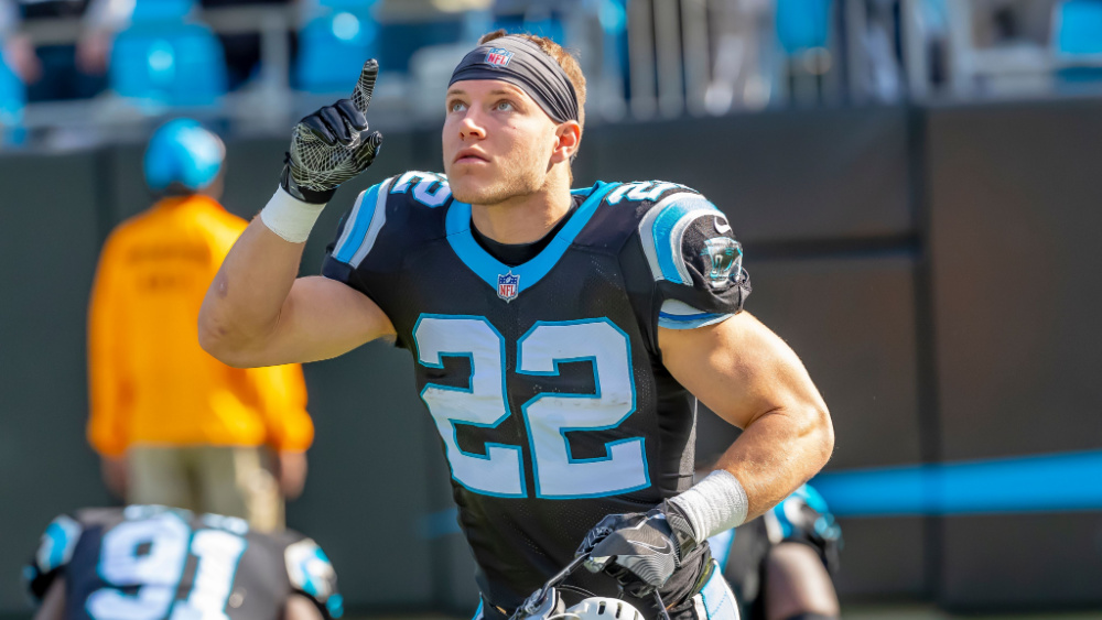 The CMC Trifecta Christian McCaffrey San Francisco 49ers