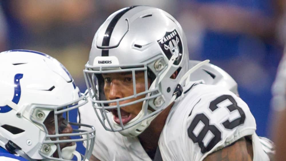 Raiders place TE Darren Waller on injured reserve 