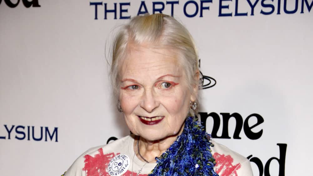 Westwood declares husband 'world's greatest fashion designer