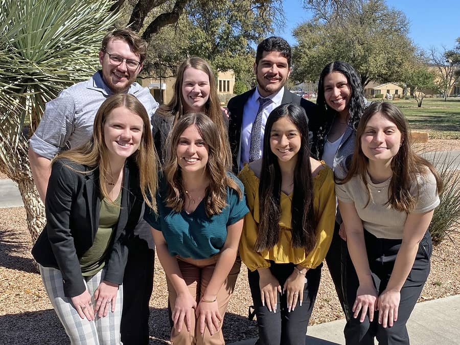 HPU students participate at Texas Academy of Science conference