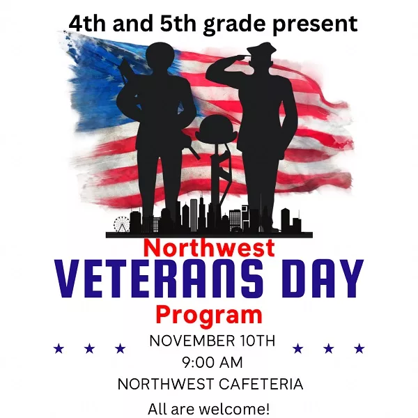 Chesterton middle school veterans day