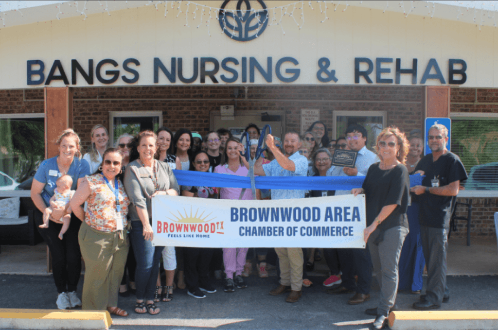 Chamber Holds Ribbon Cutting For Bangs Nursing And Rehab - Vimarsana News