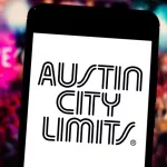 Austin City Limits Music Festival logo on the mobile device. The Austin City Limits is an annual music festival that takes place at Zilker Park in Austin^ Texas.