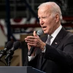 President Joe Biden Jr. delivers remarks at IBM facility. Poughkeepsie^ NY - October 6^ 2022