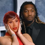 Cardi B and Offset at the 2023 Vanity Fair Oscar Party at the Wallis Annenberg Center. BEVERLY HILLS^ CA. March 12^ 2023