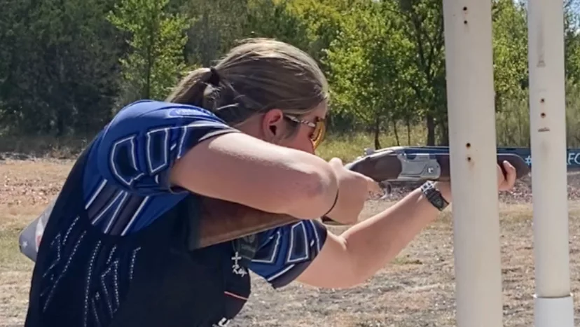 Kayli DeVusser Competes At National Sporting Clays Championship